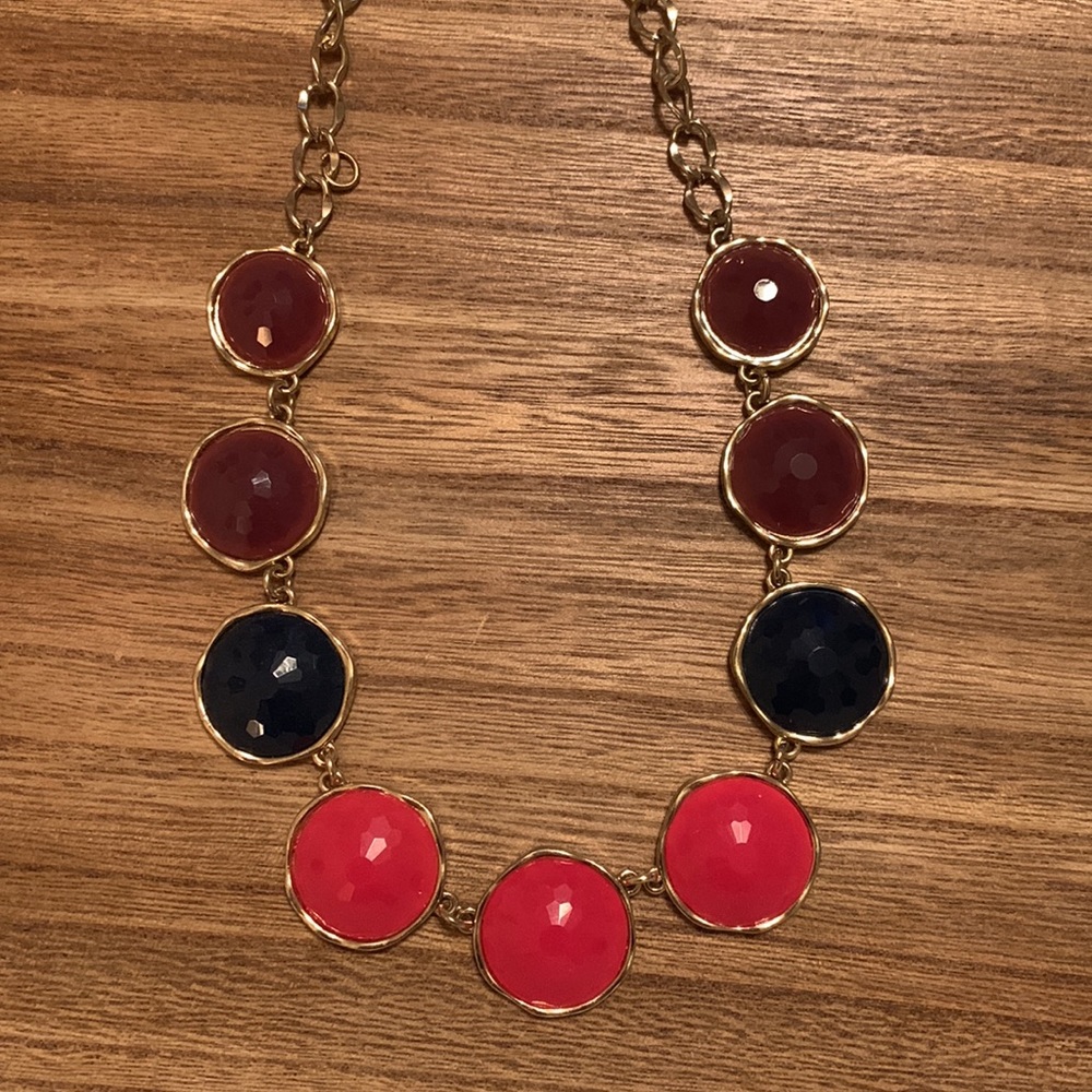 Colorful statement necklace - Picture 3 of 4